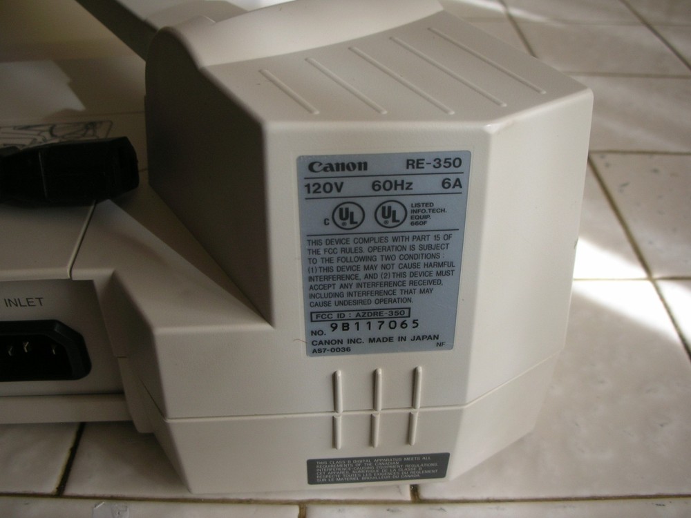 Canon Video Visualizer RE-350