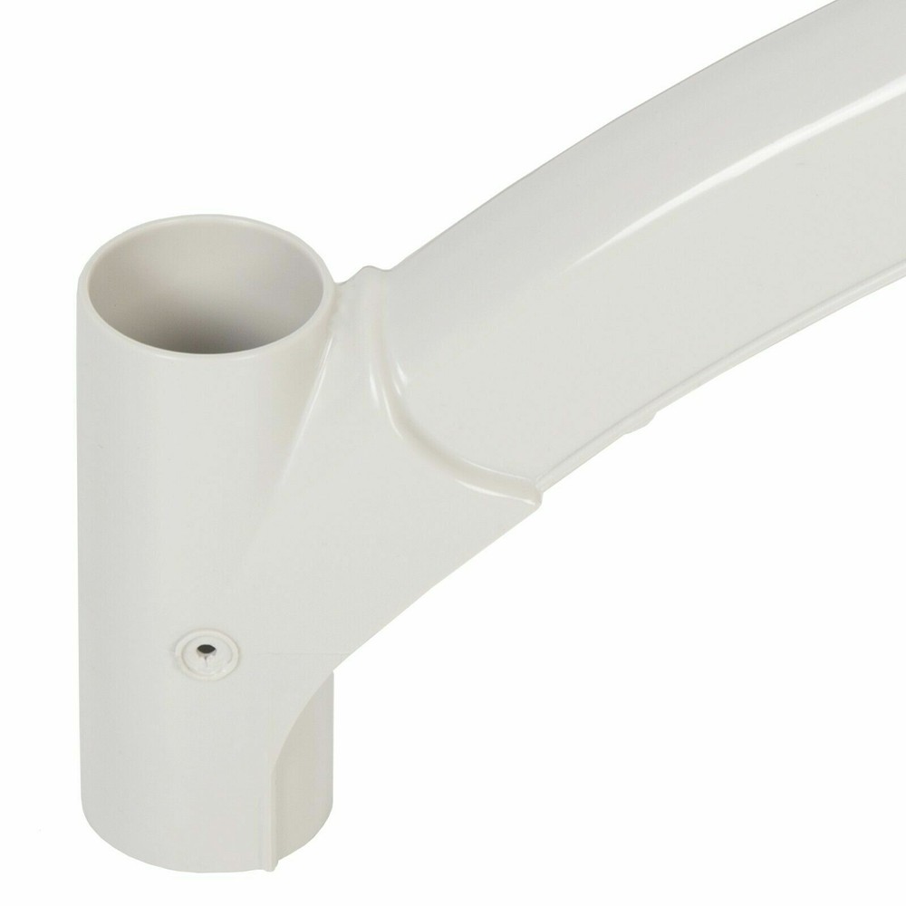 White Short Handrail For Above Ground BiltMor Swimming Pool Step