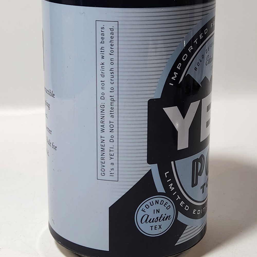 Yeti Pop Top Empty Stash Can Valuables Container Tight Lid Metal Hide a Can