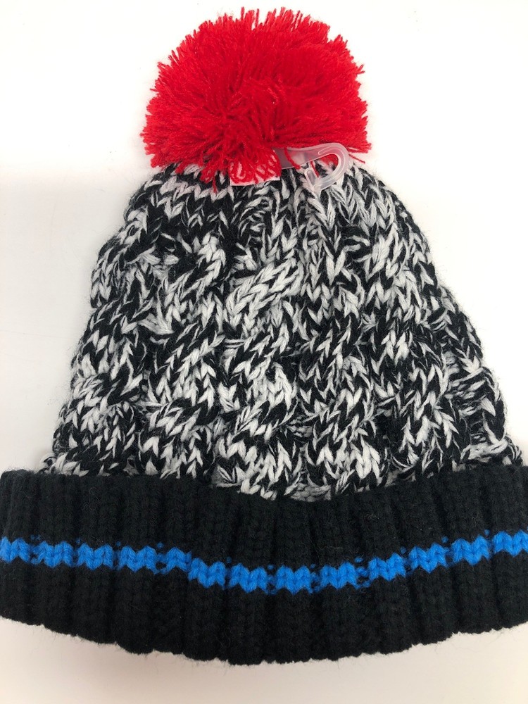 NWT Cat & Jack Boys Knit Pom Cuffed Hat