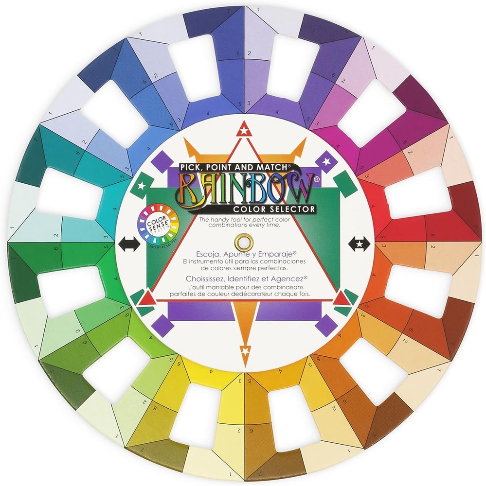 Dritz 3169 Rainbow Color Wheel Selector