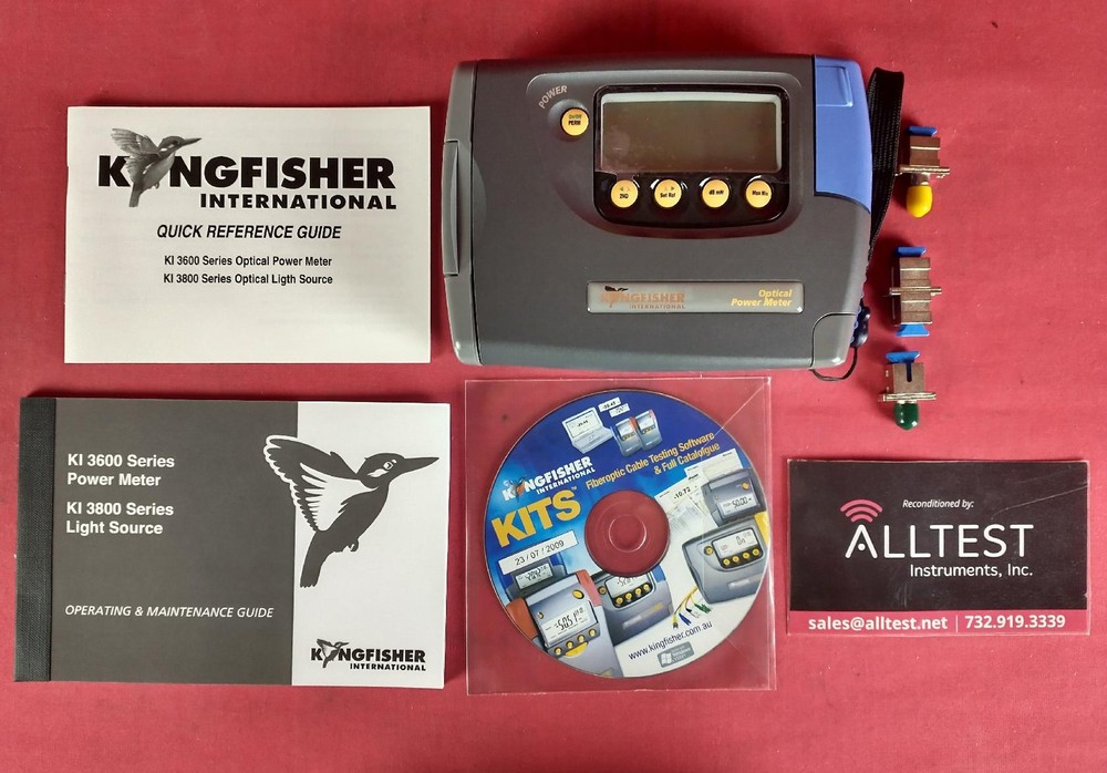 Kingfisher KI3600B-InGaAs Optical Power Meter