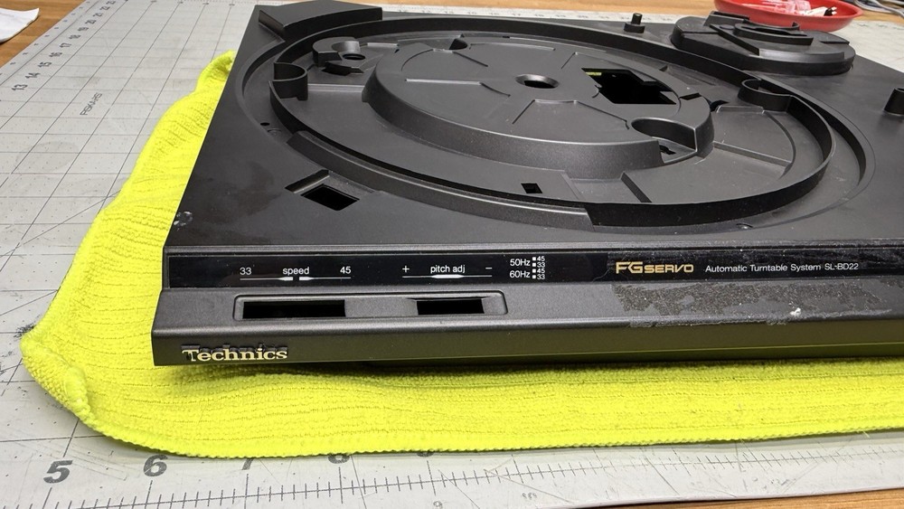 ORIGINAL Technics SL-BD22 EMPTY BODY CASE PLINTH ONLY SEE PICS🔥