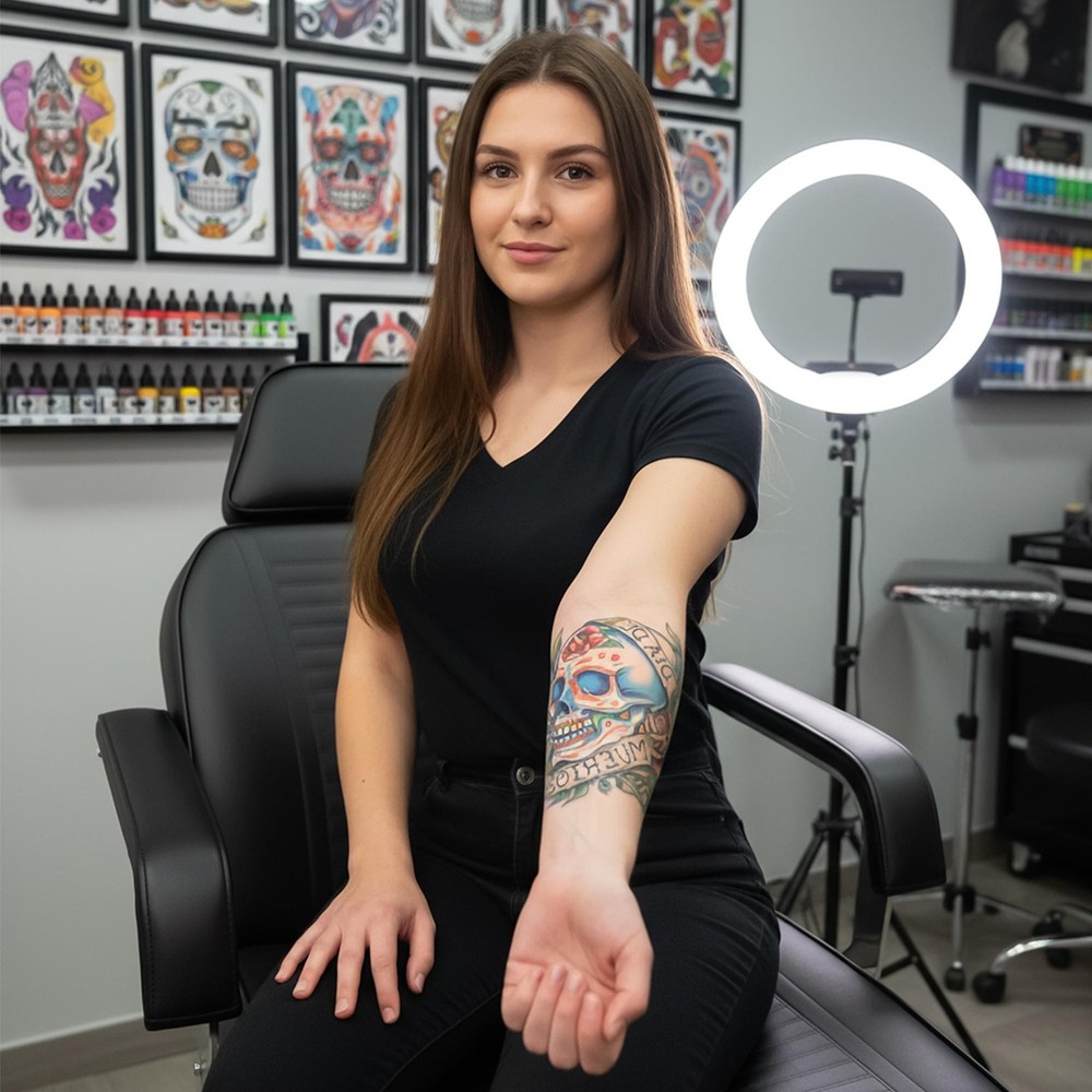 La Rosa Dotd Tattoo Costume Accessory