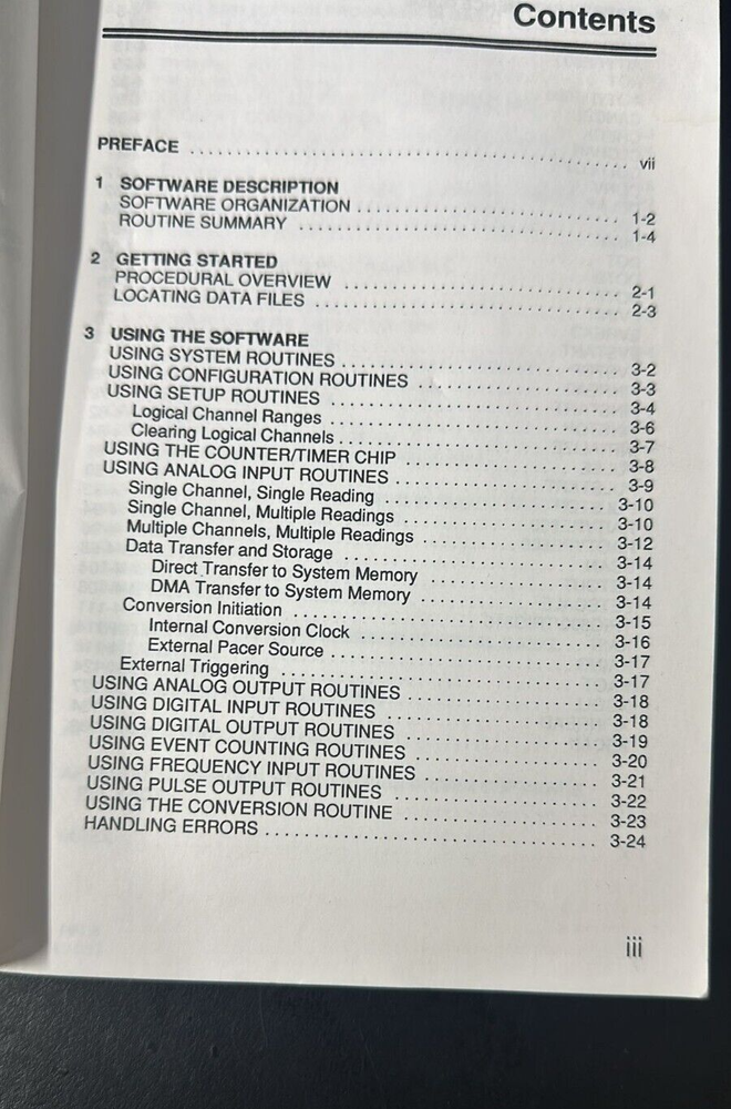 ANALOG-TO-DIGITAL MICROCOMPUTER BUS SOFTWARE MANUAL RTI-800, 802, 815, 817, 820