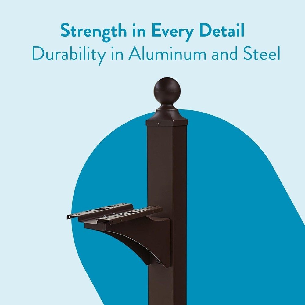 Architectural Mailboxes Landover Aluminum Mailbox Post