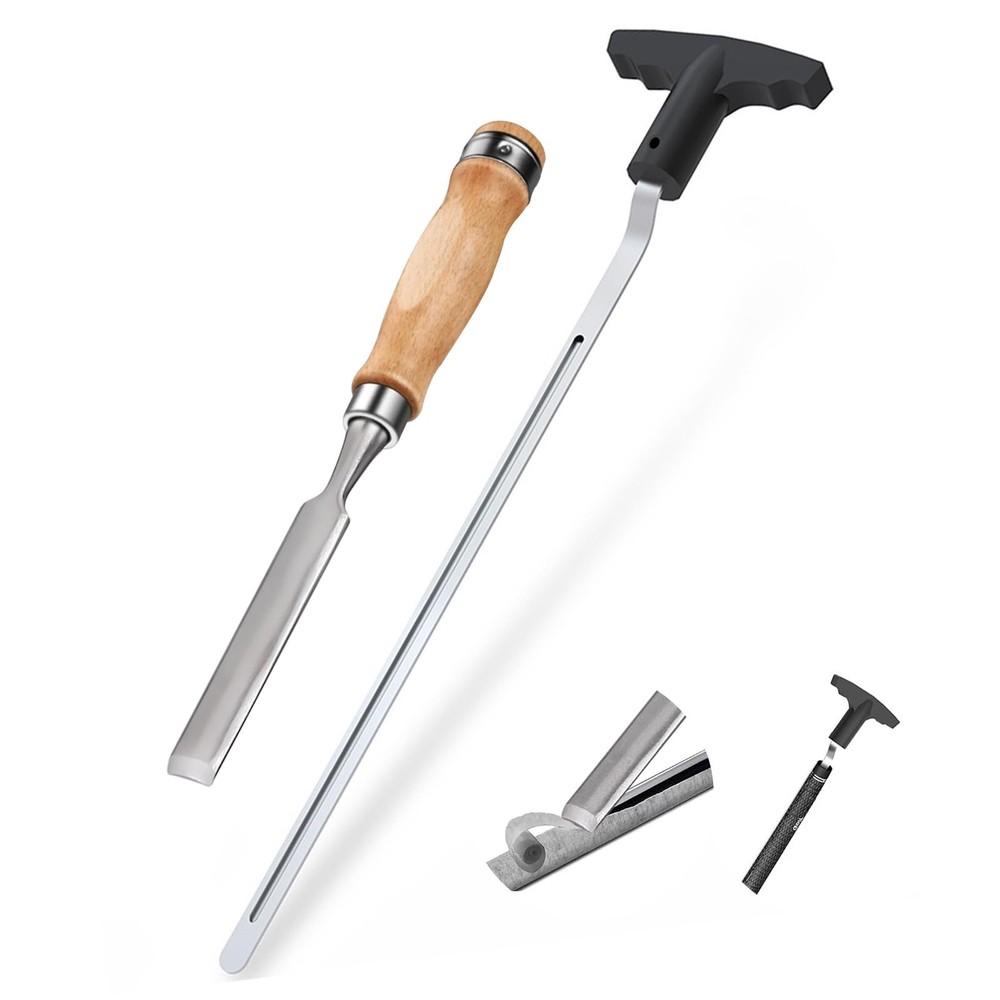 ELEMONY Golf Grip Removal Tool and Tape Tool, Silver