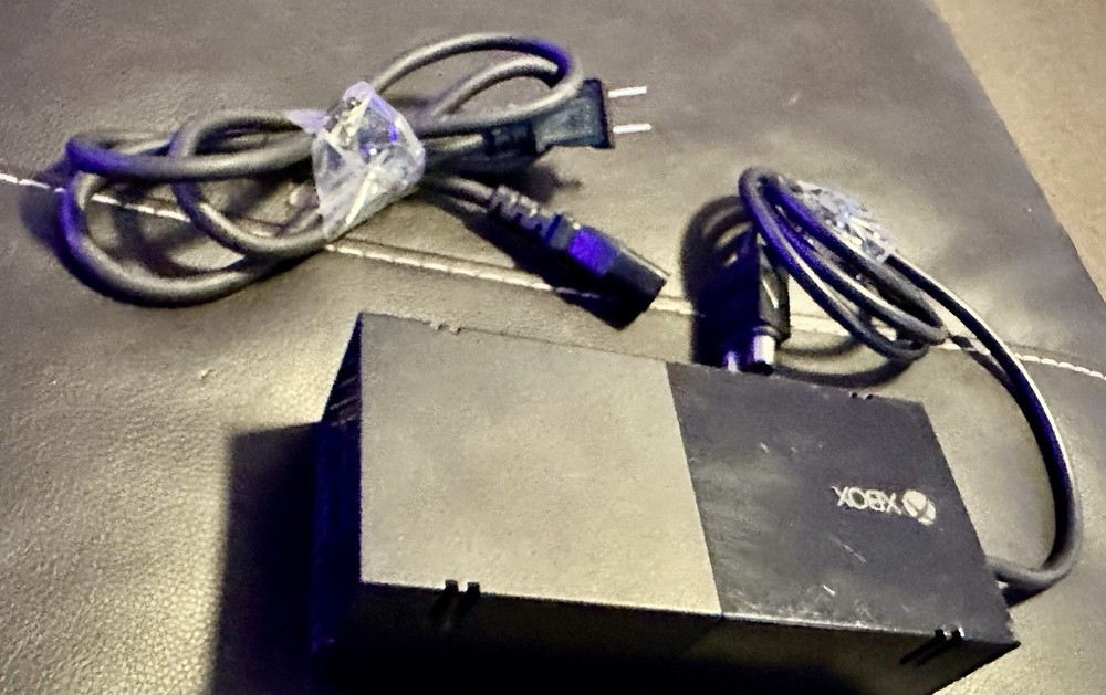 Microsoft Xbox One Power Adapter Wired Black for Console
