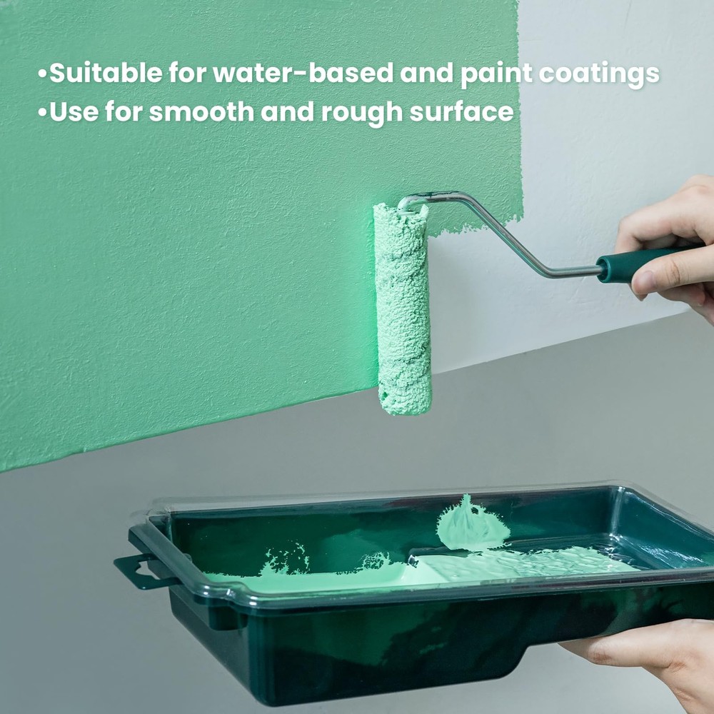 CoatPro Twools Microfiber Paint Roller Covers, 24 4 inch paint roller 24 pack