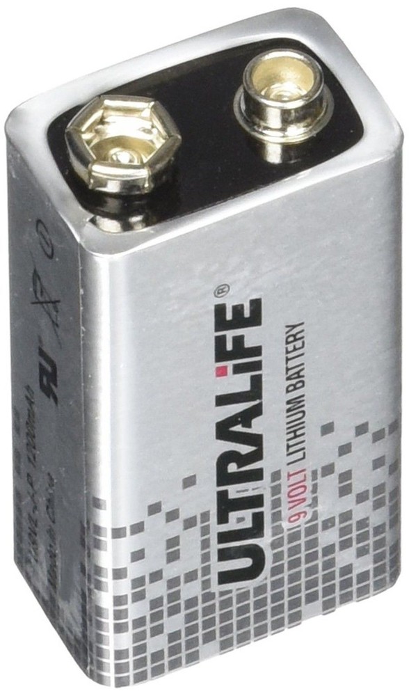 Ultralife 9v U9VLJ lithium Battery
