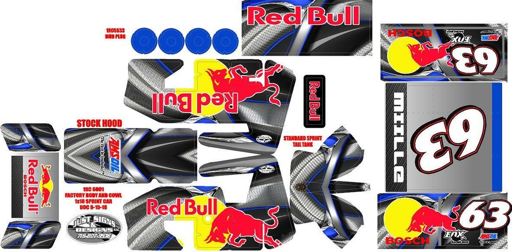 1RC SPRINT WRAP ARMOUR BLUE