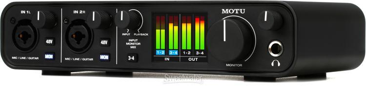 MOTU M4 4x4 USB-C Audio Interface