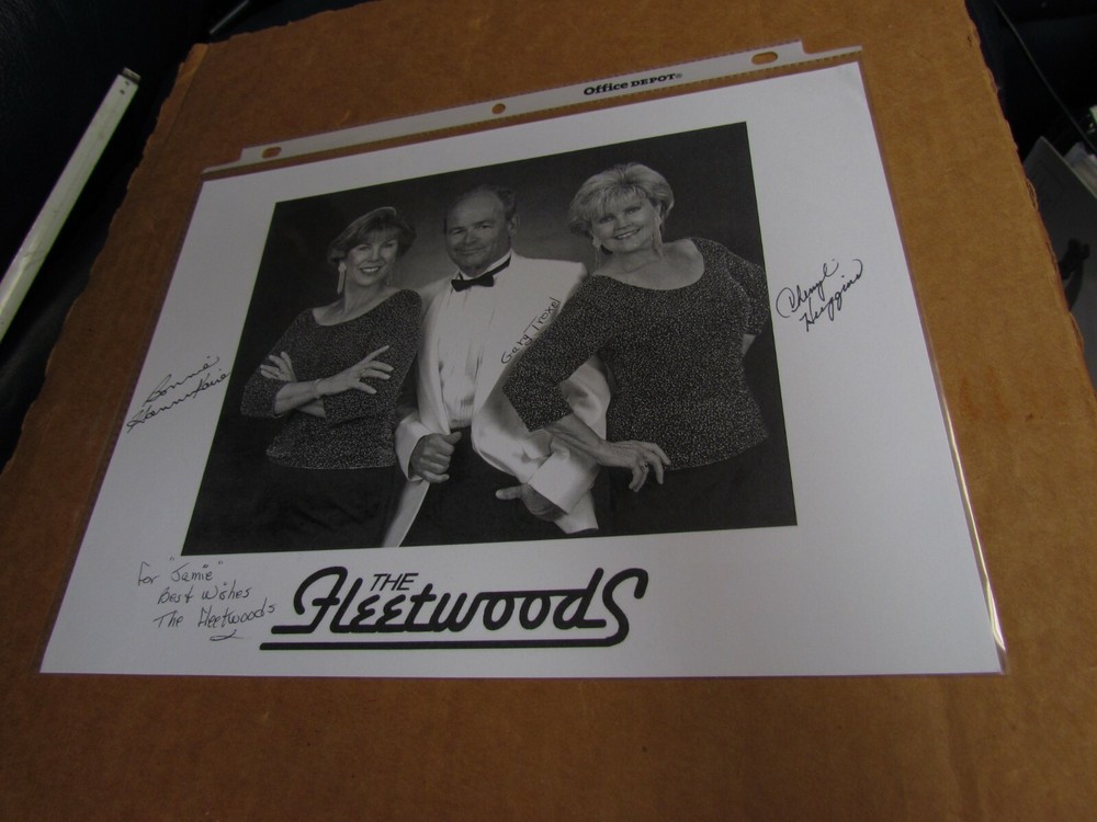 The Fleetwoods autographed Photo