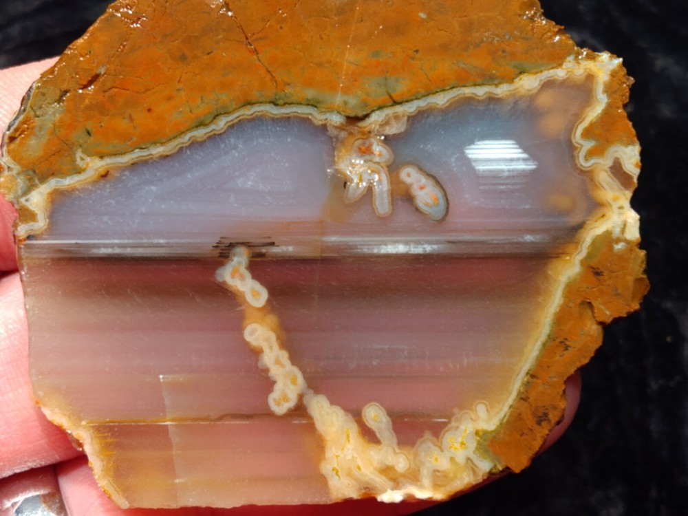 Richardson Ranch Waterline Agate Rough Slab