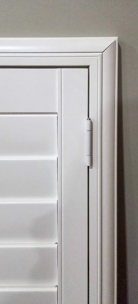 High-quality custom window shutters in excellent condition. - $80