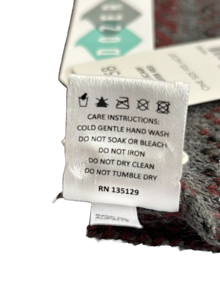 Scarf Carter Red For Boys One Size (DOZER)