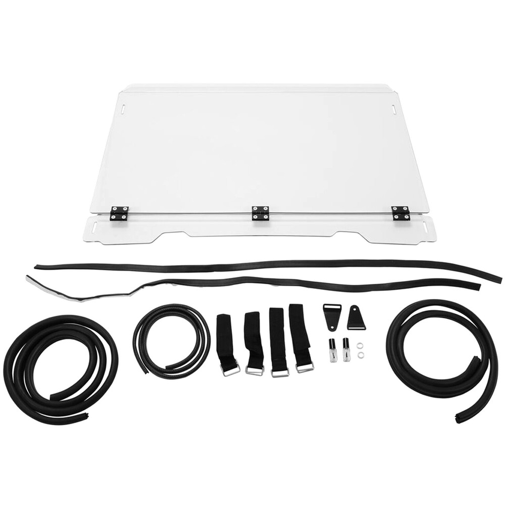 For 14-18 Polaris RZR XP/XP 4 1000 Fold Down Scratch Resistant Front Windshield