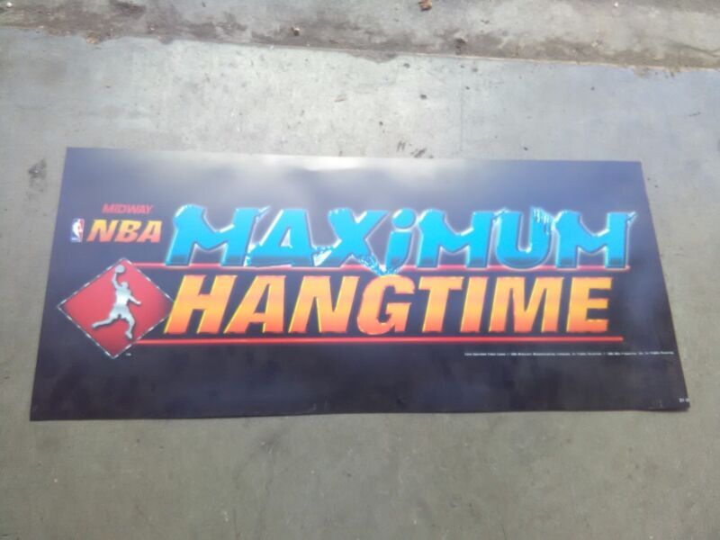 maximum hangtime arcade marquee