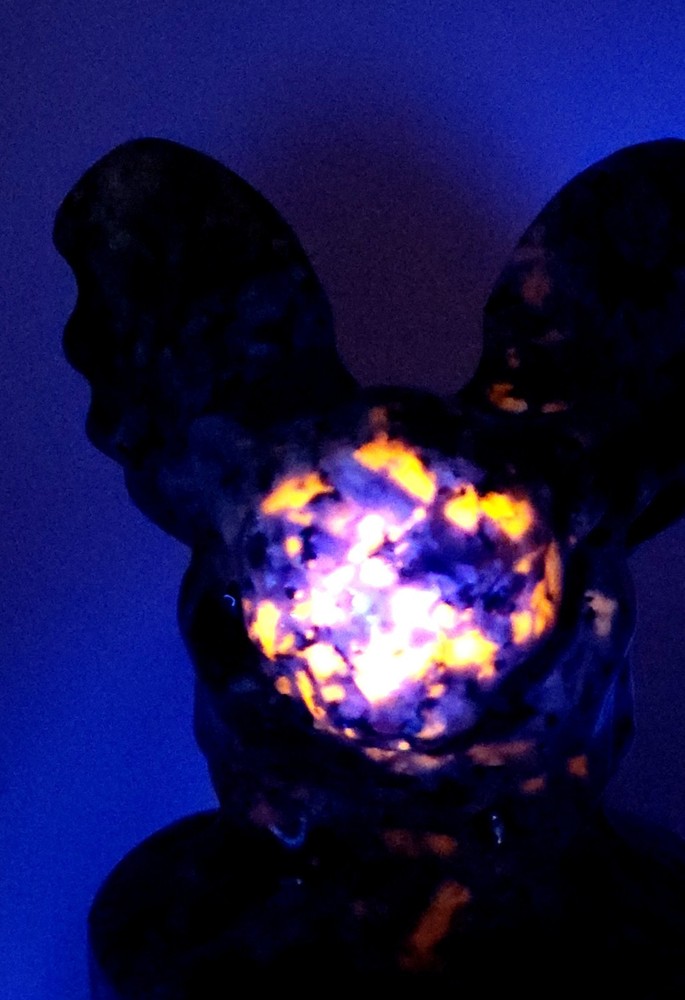 Yooperlite Gargoyle Carvings- UV Reactive
