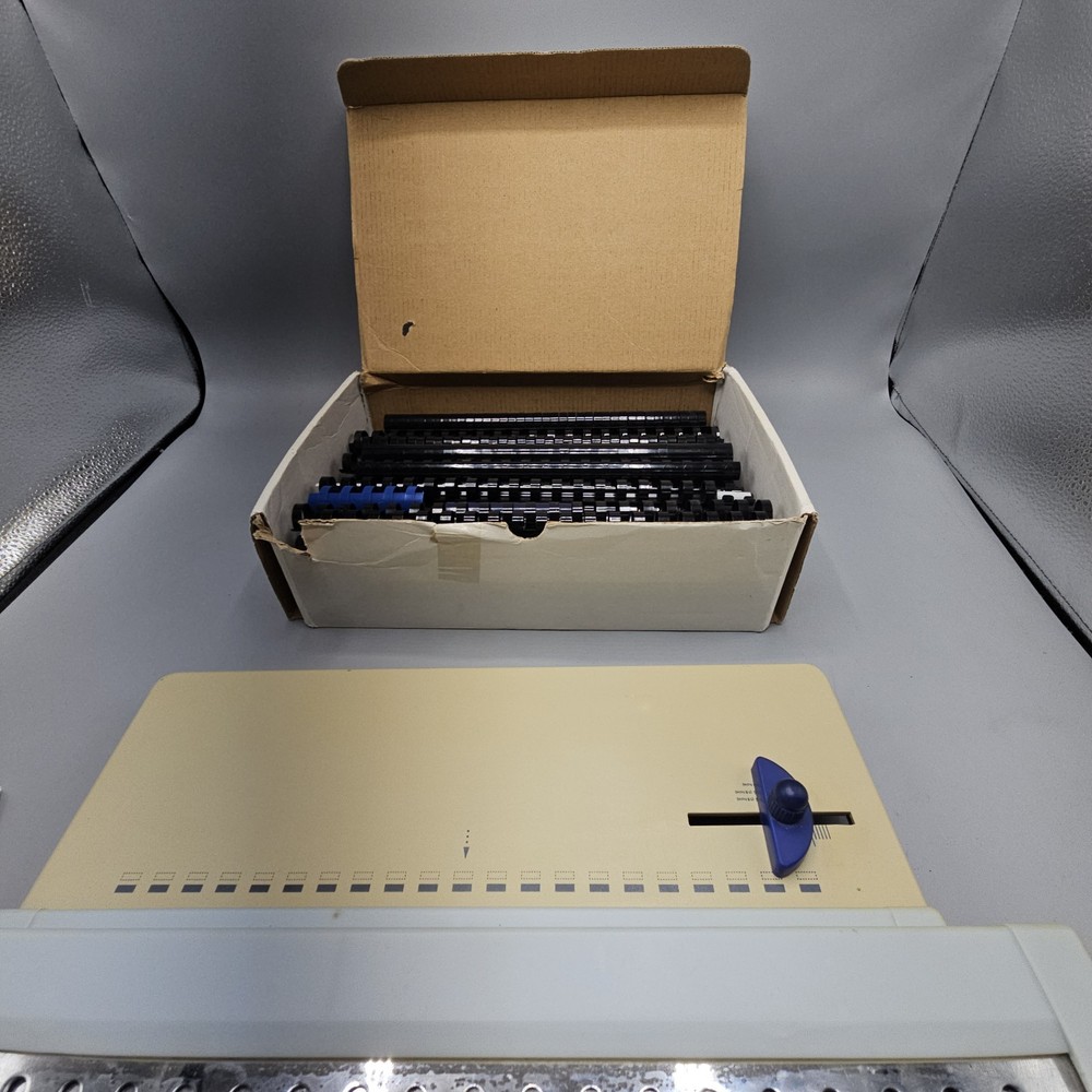 Plastic Spiral Coil Insert Binding Machine Binder Manual Punching Holes Machine