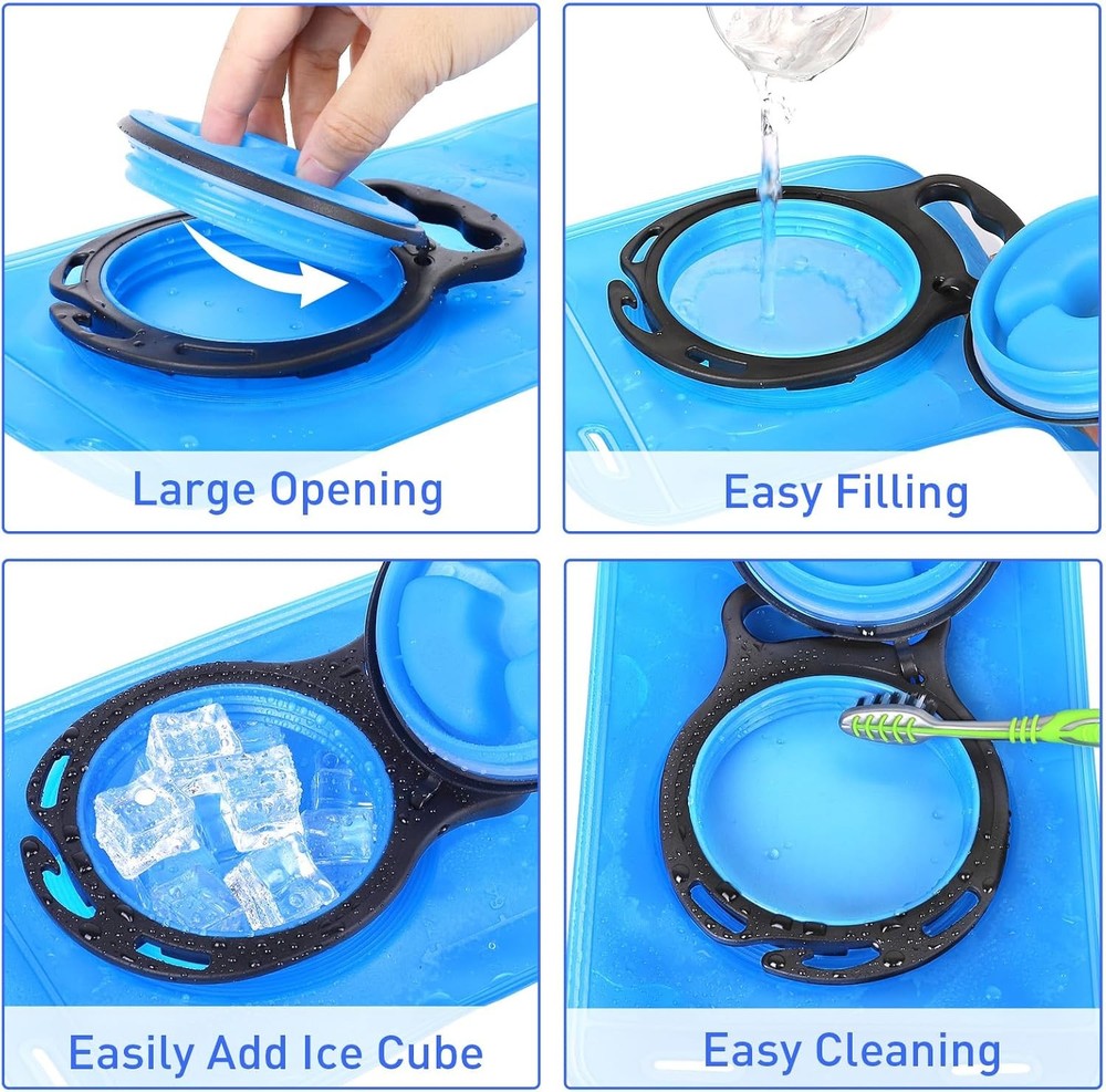 Rave Hydration Pack, Hydration Backpack with 2L Hydration Bladder, Festival Esse