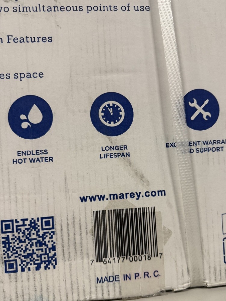 MAREY TANK23L 6 Gallon Regular 1440 Watt 1 Element Use Electric Water Heater