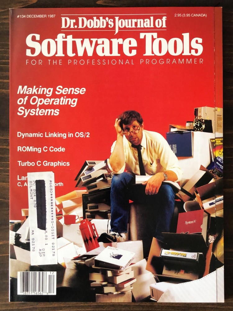 1987 December - Dr. Dobb's Journal of Software Tools
