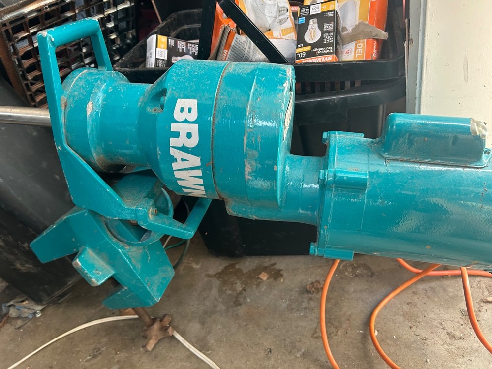 Brawn Baldor Industrial Mixer with three tier mixing bit