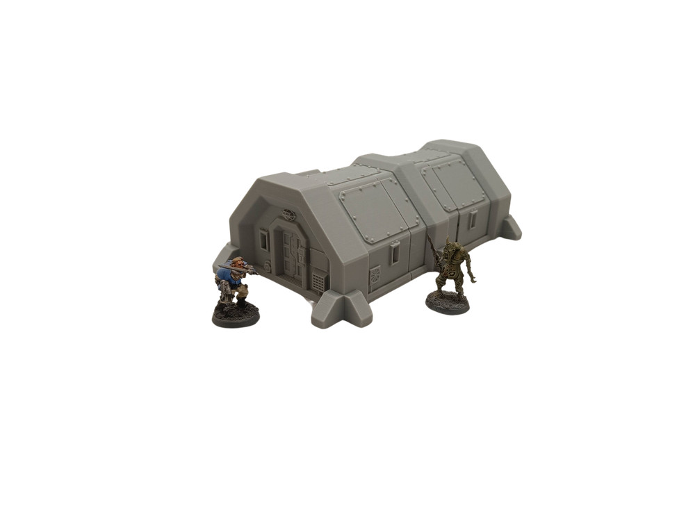 Sci-Fi Barracks Bunker Grimdark Tabletop Scenery