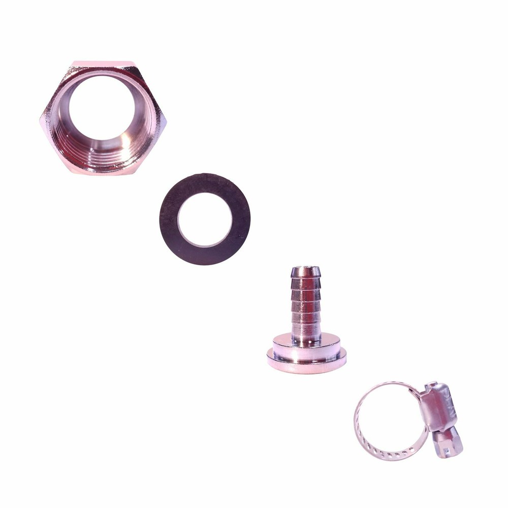 Beer Line Connectors Hex Nut Washer Nipple Homebrew Draft Tap Keg Shank Couplers