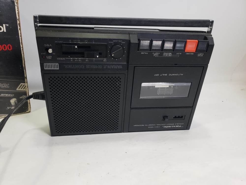 Realistic VSC Variable Speech Control Cassette Recorder VSC-1000