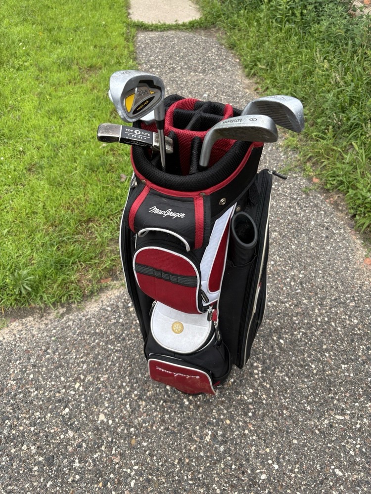 Golf Bag And Golf Clubs