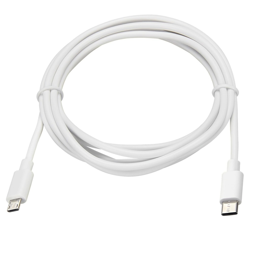 Smays Type USB C to Micro Cable Data Sync and Charging Charger White