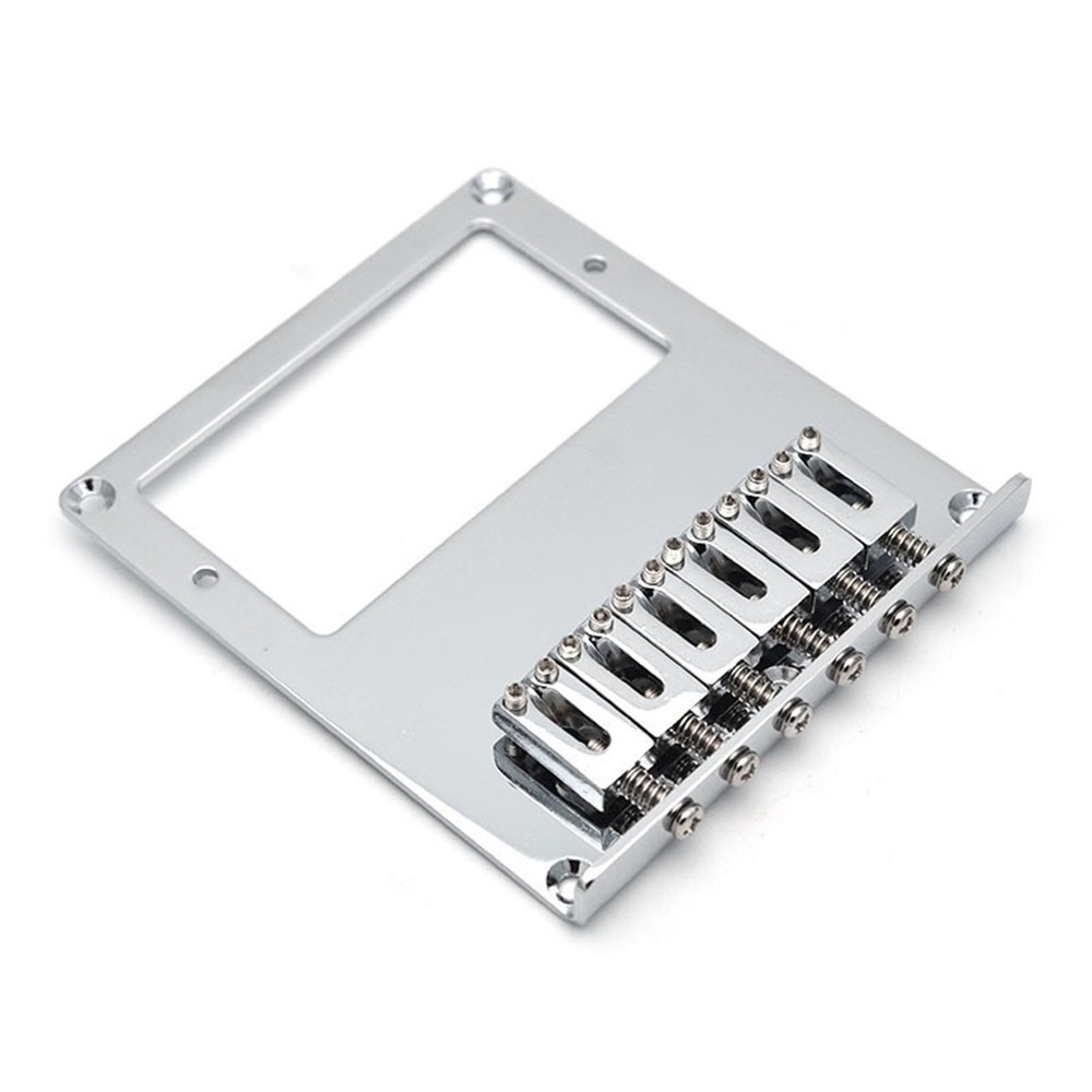 Adjustable Saddles 6 String Fixed Hardtail Bridge For Tele Telecaster Guitar K