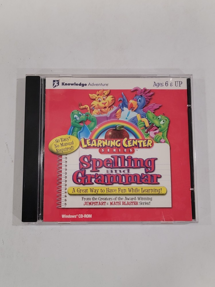 Knowledge Adventure Learning Center Series: Spelling & Grammar PC CD-ROM