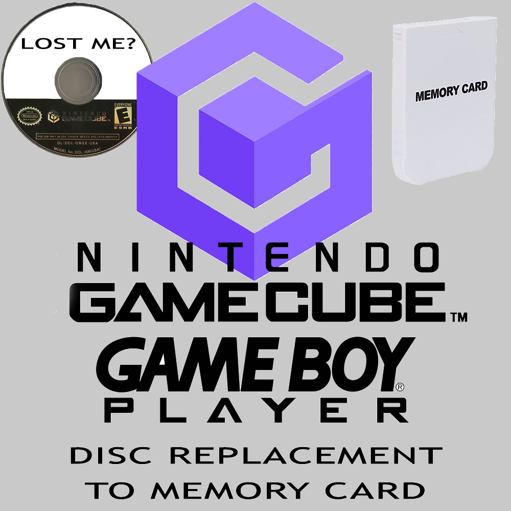 GameBoy Player GameCube Boot Disc Replacement Alternative - Nintendo