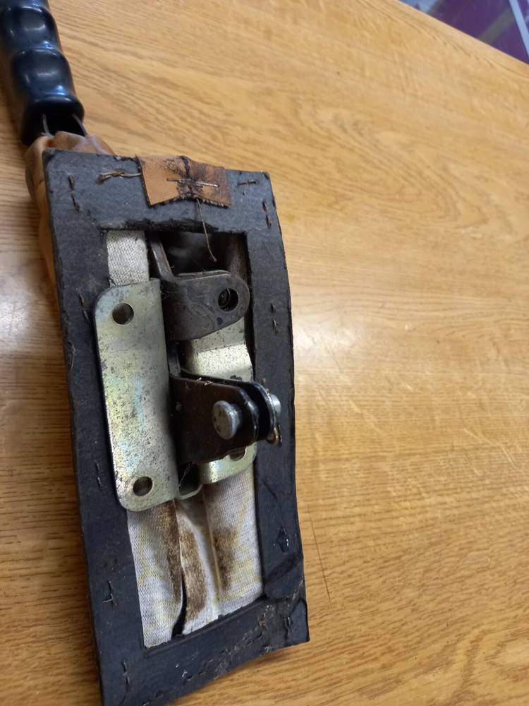 Triumph TR7 Handbrake with tan gaiter