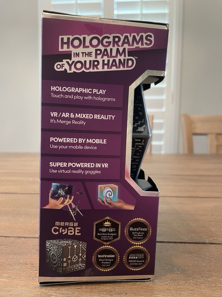 Merge Cube Hold Hologram Virtual Game Toy