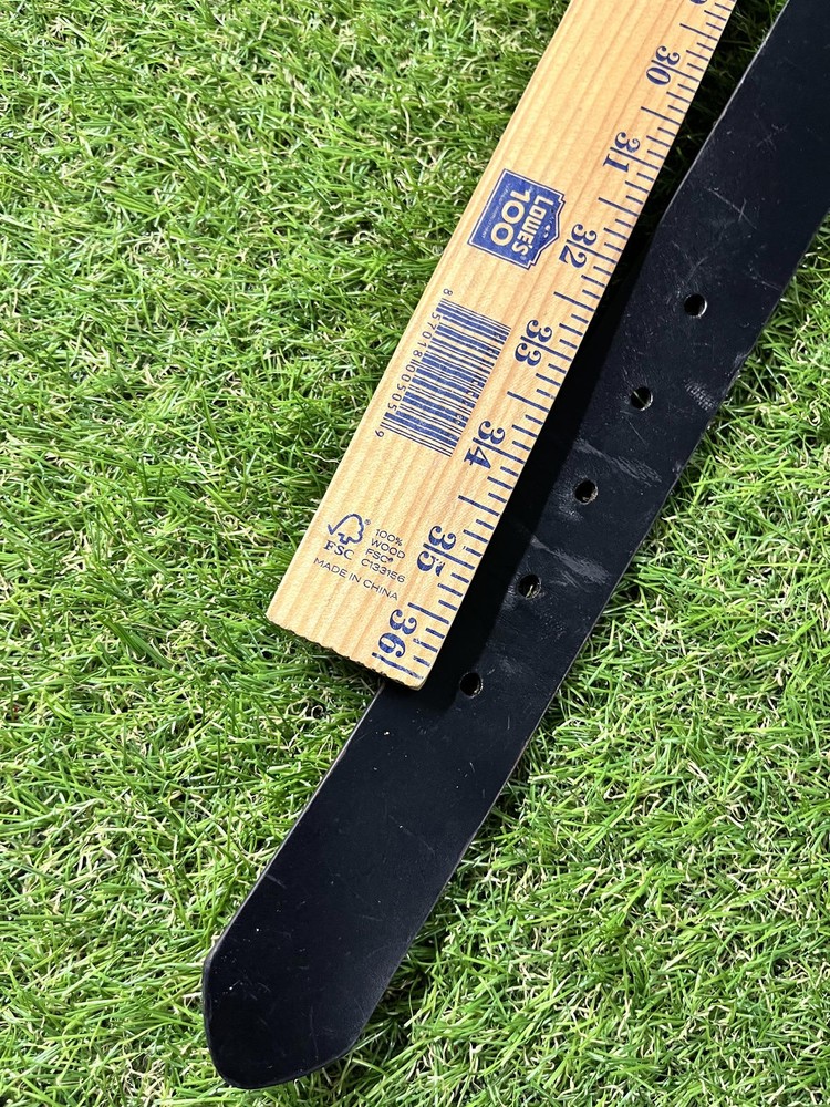 Fossil Black Leather Belt Size 40 M