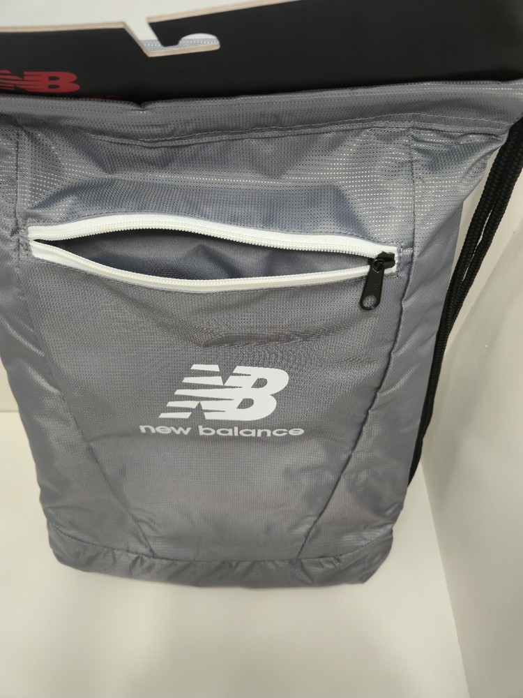 New Balance Drawstring Backpack With Front Pocket