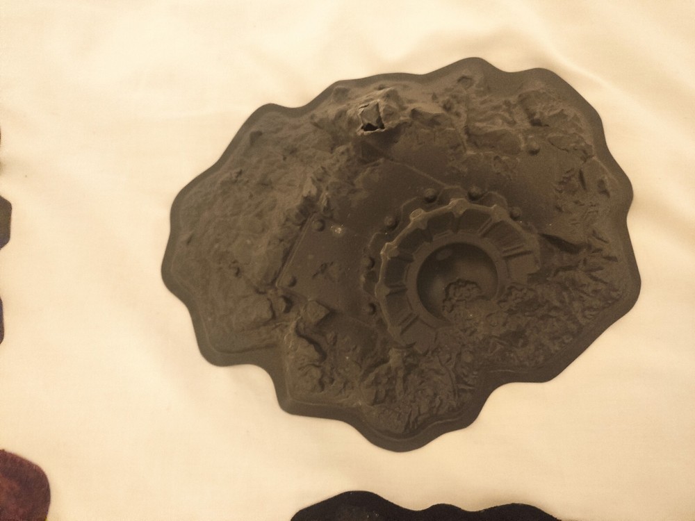 GAMES WORKSHOP WARHAMMER 40K TERRAIN SCENERY CRATERS X4