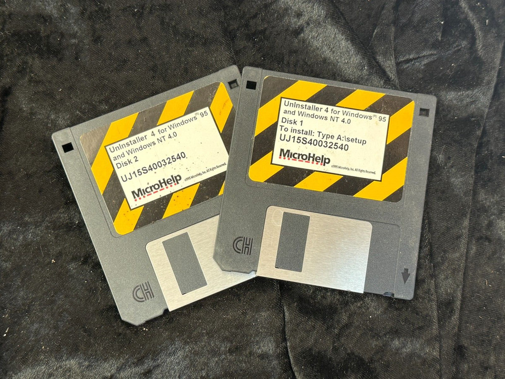 MicroHelp Uninstaller 4 Windows 95 and Windows NT 4.0 - 3.5 " Media