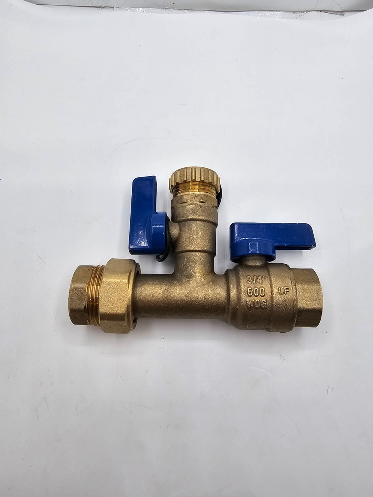 UPC NSF/ANSI 61 3/4" TANKLESS WATER HEATER BRASS VALVE 600 WOG BRASS