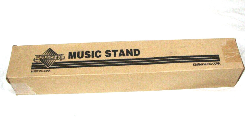 Belmonte 2080BK Music Stand 2 Section Black, Folding