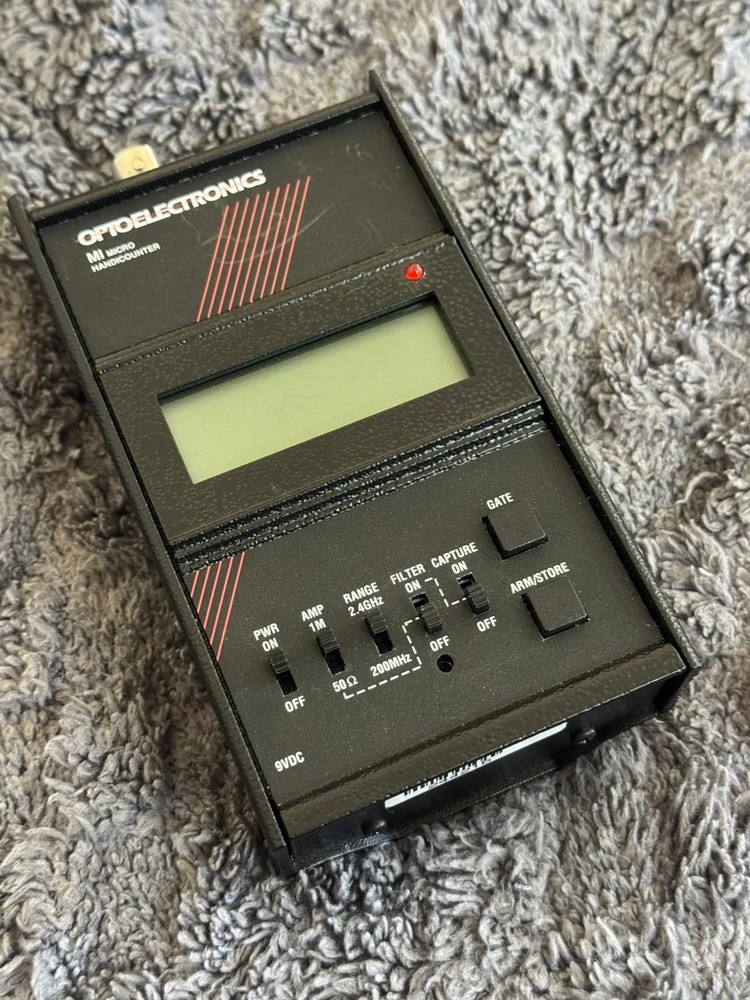 Optoelectronics MI Micro Handcounter Frequency Counter | 10Hz–2.4GHz | Excellent