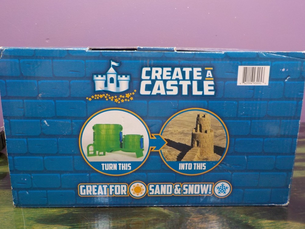CREATE A SAND OR SNOW CASTLE KIT WITH *BONUS* BACKPACK *NEW*