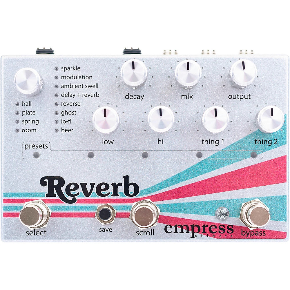 Empress Effects Reverb Effects Pedal