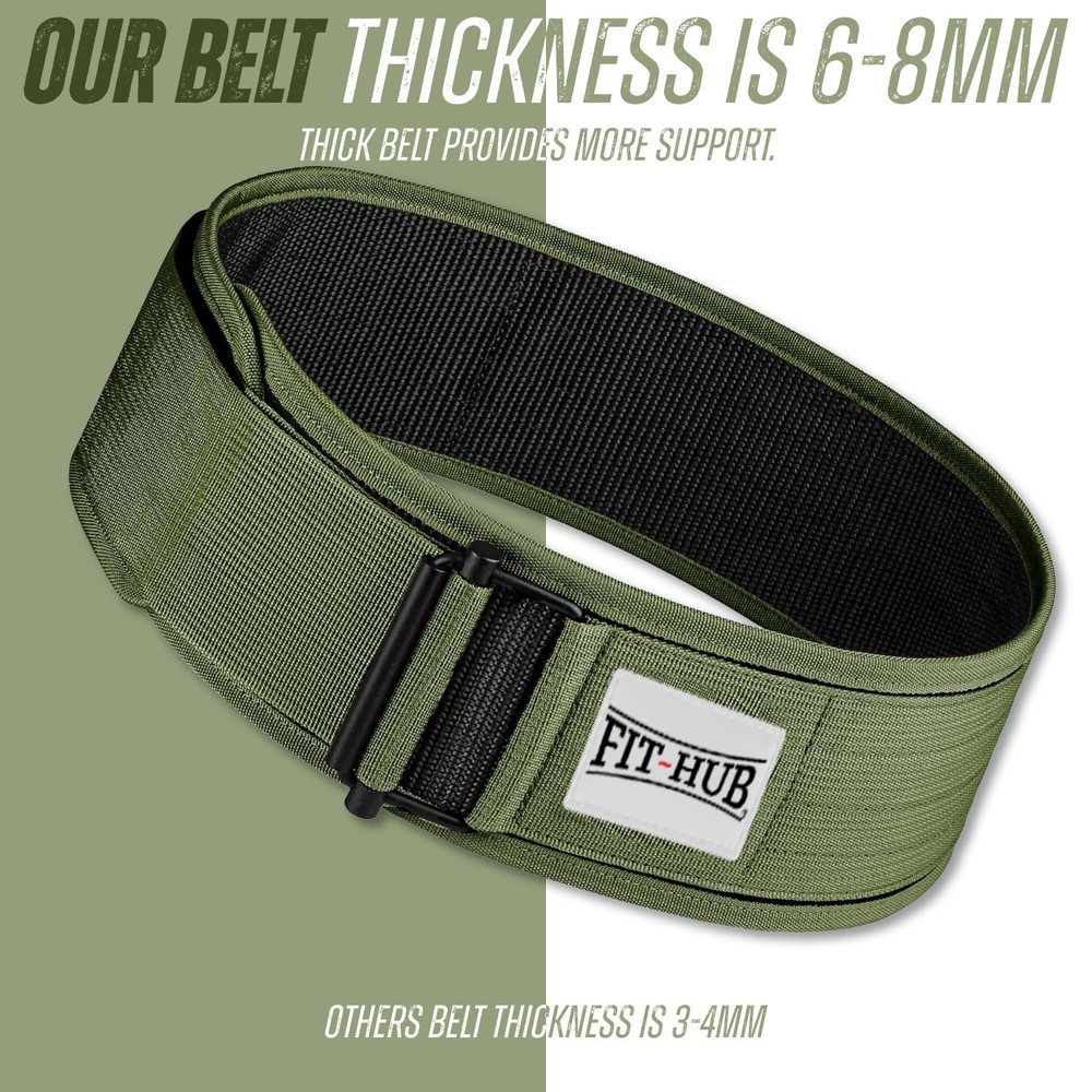 Weight Lifting Belt Gym Self locking Belt Workout Powerlifting Training Support