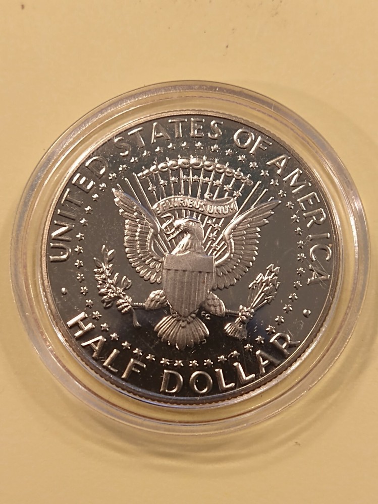 2002 S Kennedy Proof Half Dollar In Coin Holder