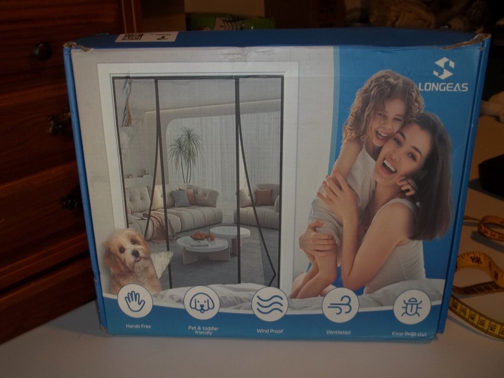 Longeas upgraded Magnetic Screen Door
